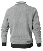 Minimalist Lightweight Zip Up Jacket with Sleeve Pocket for Men | Commuter Wear