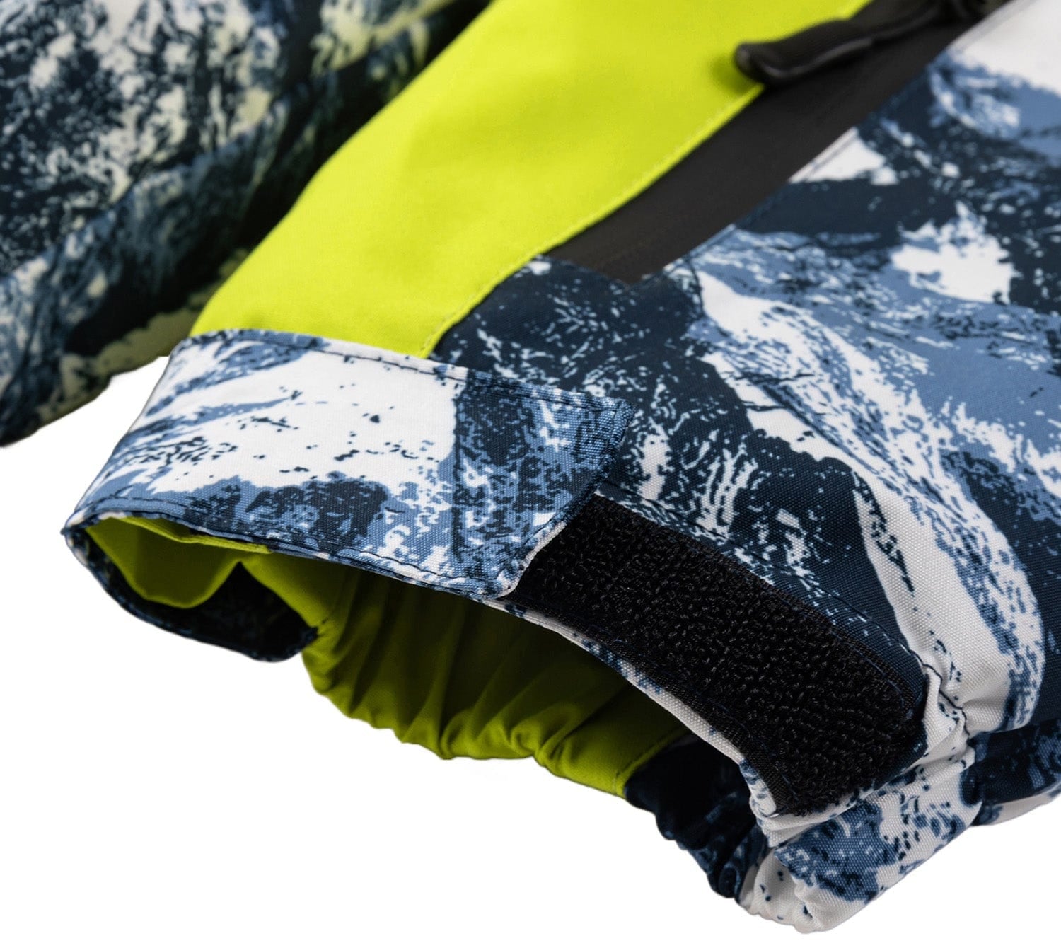 Glacier Print Insulated Hooded Winter Jacket for Men | Outdoor Wear