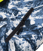Glacier Print Insulated Hooded Winter Jacket for Men | Outdoor Wear