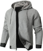 Insulated Cotton Blend Hoodie for Men | Cold Weather Wear