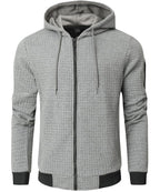 Insulated Cotton Blend Hoodie for Men | Cold Weather Wear