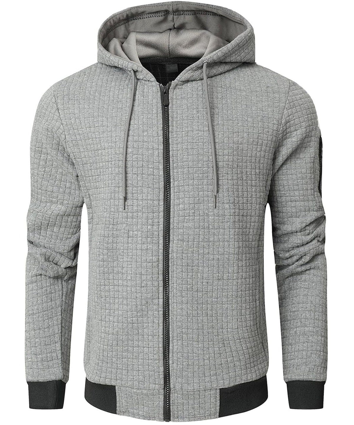 Insulated Cotton Blend Hoodie for Men | Cold Weather Wear