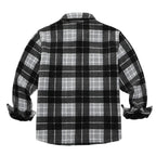 Lined Plaid Flannel Shirt Jacket for Men | Cold Weather Layering