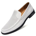 Genuine Leather British Moccasin Slip On Loafers for Men | Formal and Autumn Wear