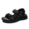 Genuine Leather Adjustable Strap Sandals for Men | Summer and Travel Wear