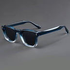 Gradient Lens Full-Rim Square Sunglasses