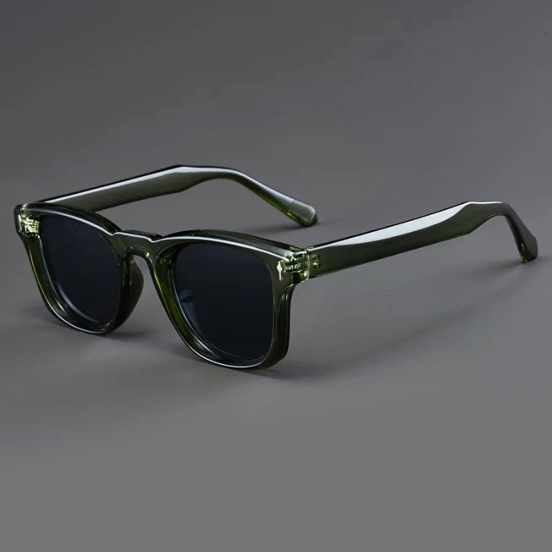 Gradient Lens Full-Rim Square Sunglasses