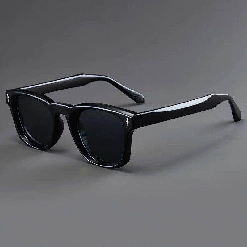 Gradient Lens Full-Rim Square Sunglasses
