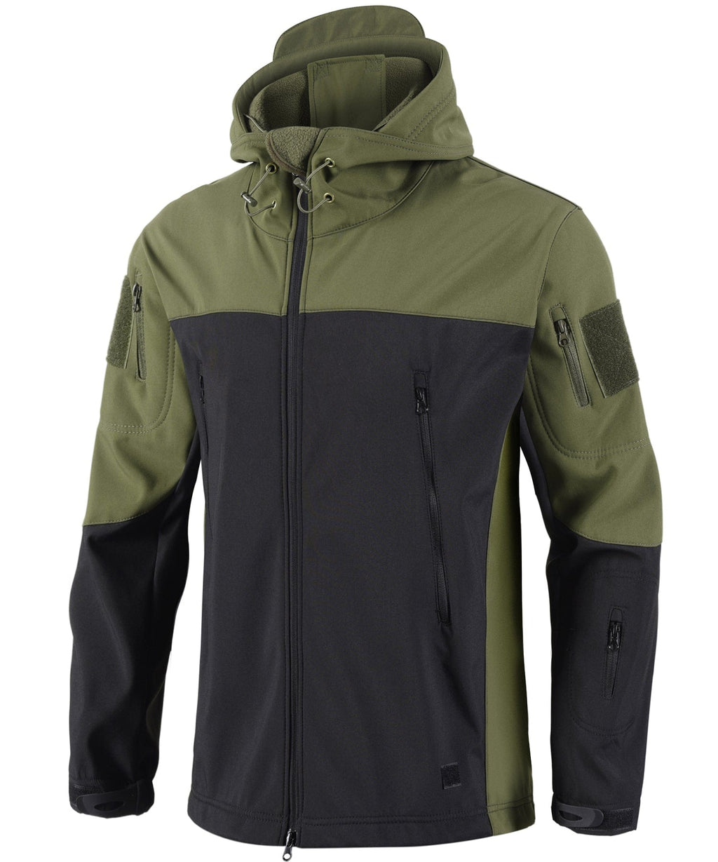 Wind Resistant Camo Tactical Jacket for Men | Autumn Winter Outdoor Wear