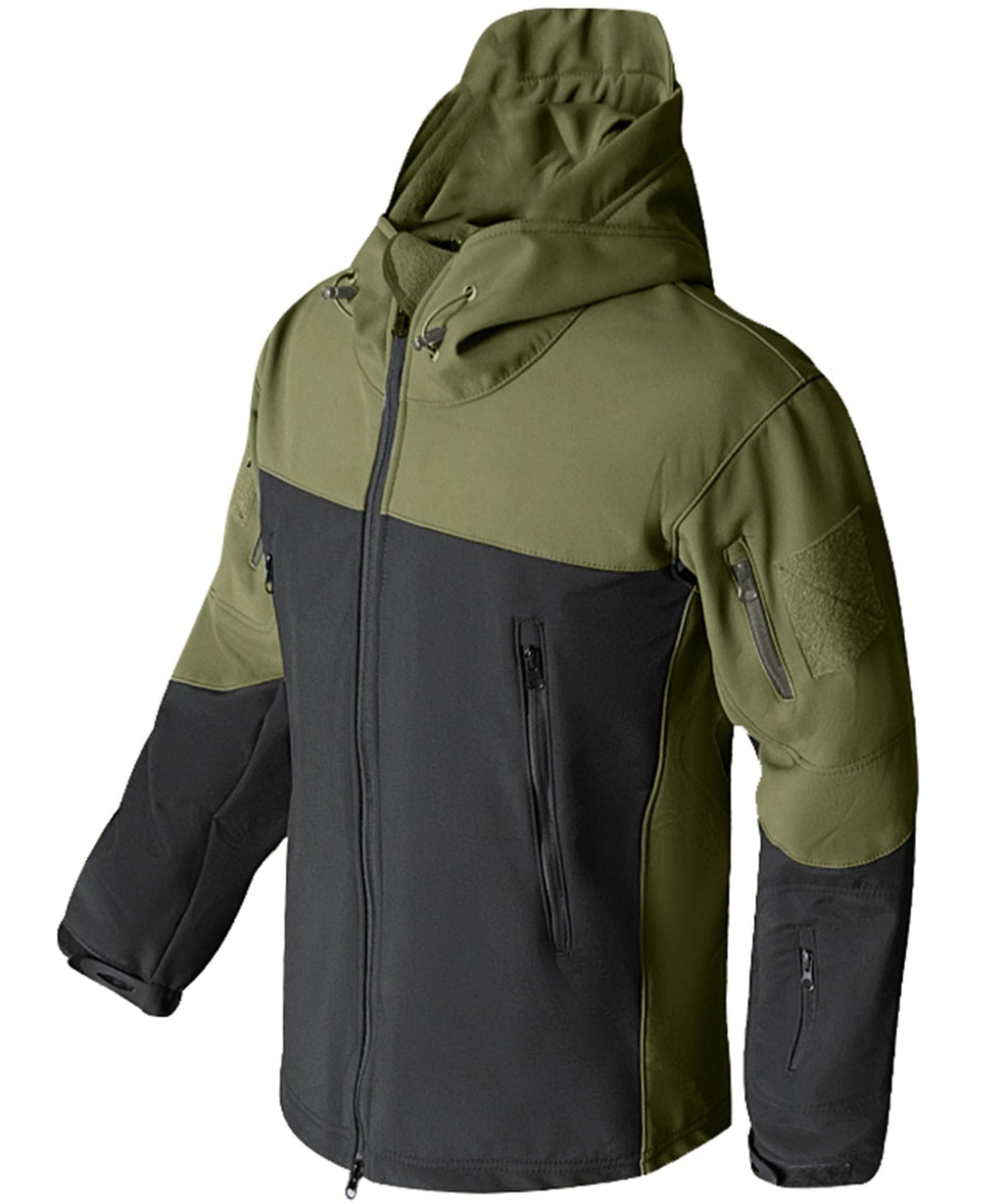 Wind Resistant Camo Tactical Jacket for Men | Autumn Winter Outdoor Wear