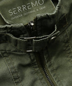 Washed Canvas Quilted Shoulder Moto Jacket for Men | Casual Wear