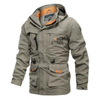 Lightweight Packable Hooded Coat with Multiple Pockets for Men | Travel