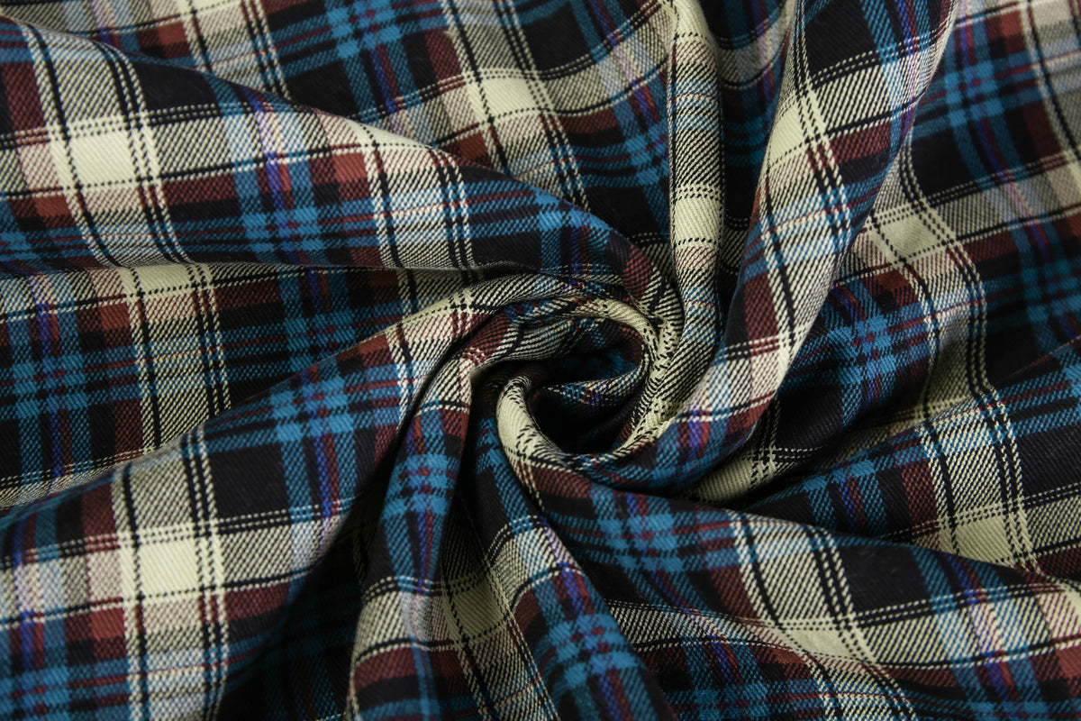 Faux Fur Lined Plaid Shirt Jacket for Men | Cold Weather Layering