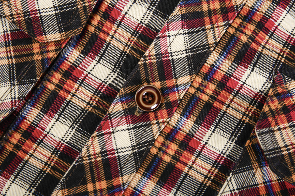 Faux Fur Lined Plaid Shirt Jacket for Men | Cold Weather Layering