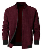 Minimalist Lightweight Zip Up Jacket with Sleeve Pocket for Men | Commuter Wear
