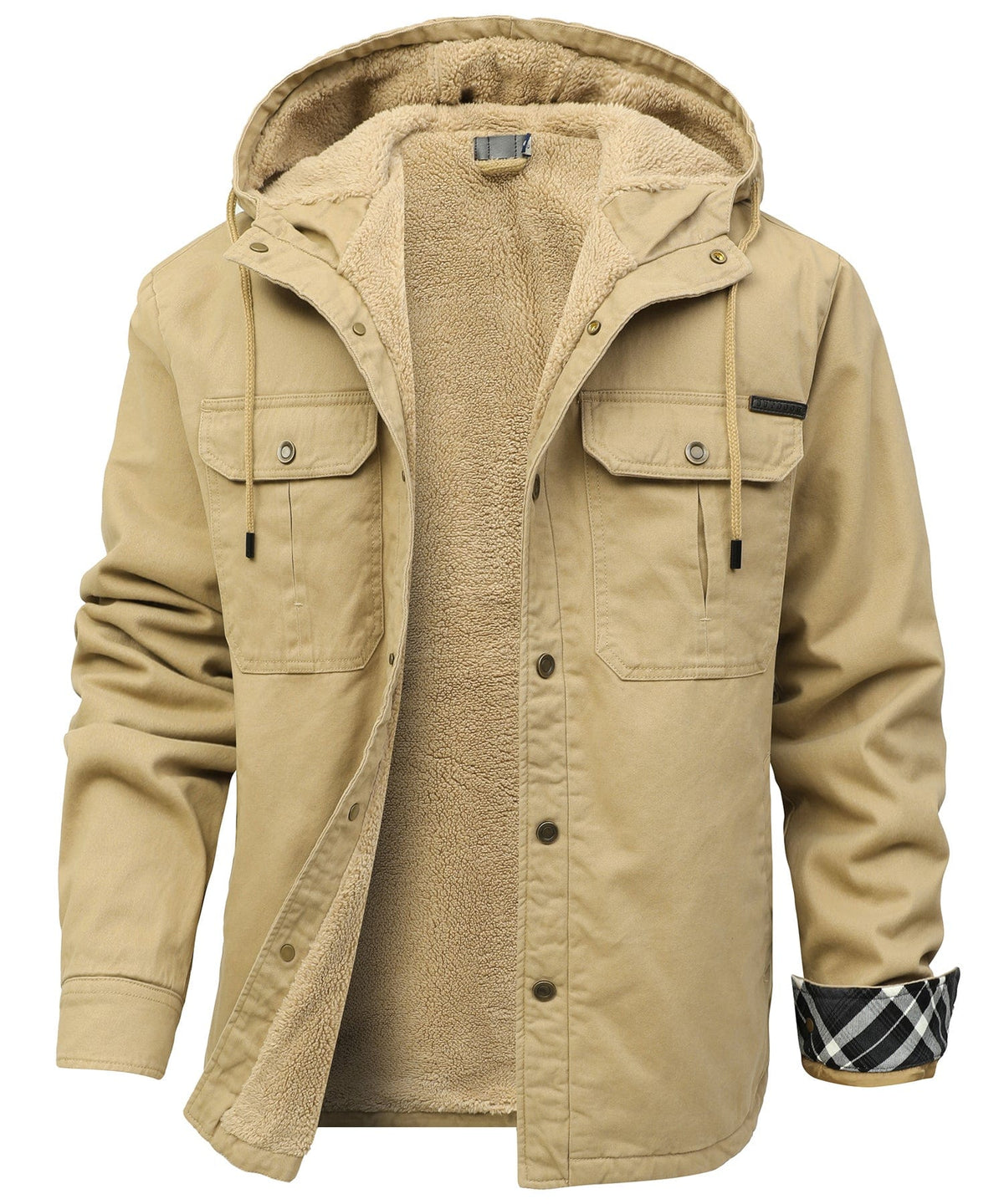 Fleece Lined Work Jacket for Men | Cold Weather