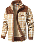 Cotton Blend Outdoor Jacket for Men | Everyday Wear