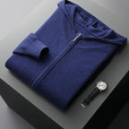 Himalayan Cashmere Knit Hoodie and Jogger Set for Men | Cold Weather Wear