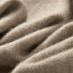 Cashmere Knit Long Sleeve Polo Sweater for Men | Smart Casual Wear