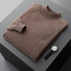 Himalayan Cashmere Crewneck Sweater for Men | Business and Casual Wear