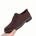 Perforated Leather Brogue Oxford Shoes for Men | Business and Formal Wear