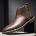 Leather Chelsea Ankle Boots for Men | Business and Casual Wear