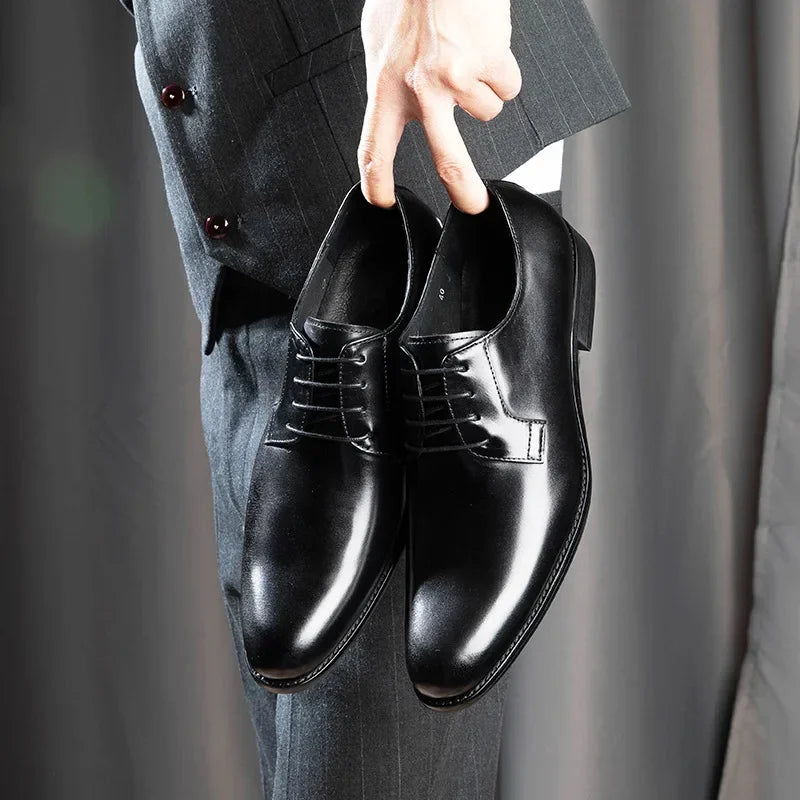 Classic Genuine Leather Dress Shoes for Men | Business and Formal Wear