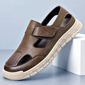 Breathable Leather Strap Sandals for Men | Summer City Wear