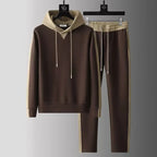Lightweight Hooded Tracksuit Two Piece Set for Men | Everyday Wear