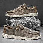 Lightweight Knit Flat Sneakers for Men | Travel and Weekend Wear