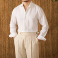 Lightweight Linen Button Up Shirt for Men | Summer and Travel Wear