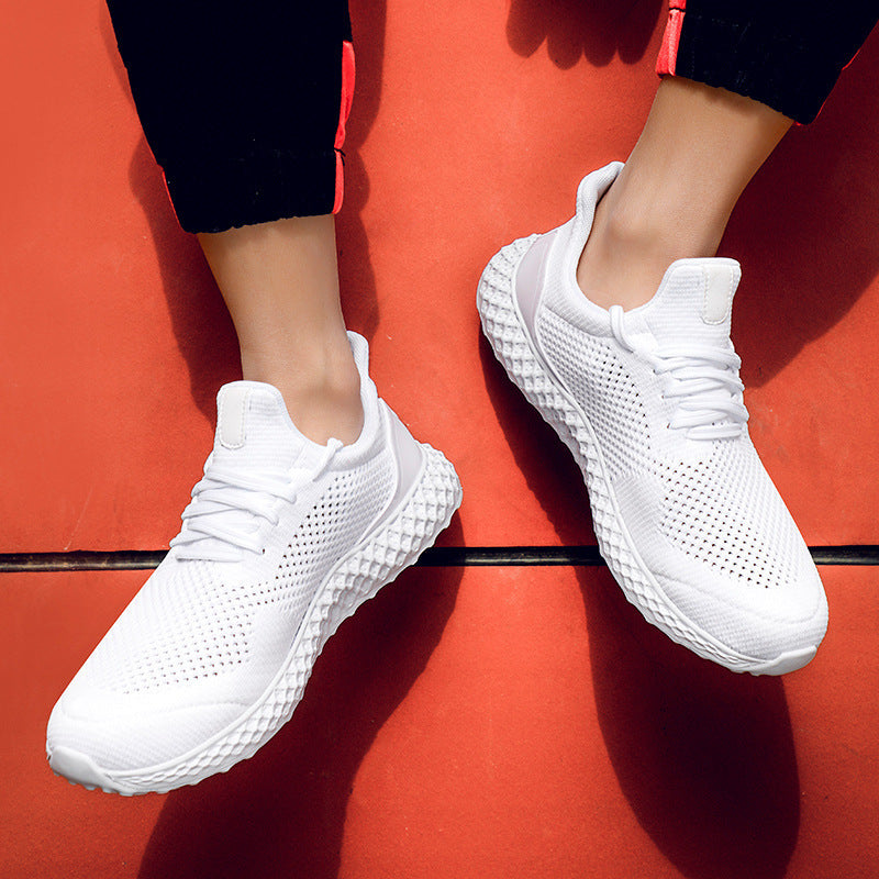 Lightweight Mesh Lace Up Sneakers for Men | Everyday Wear