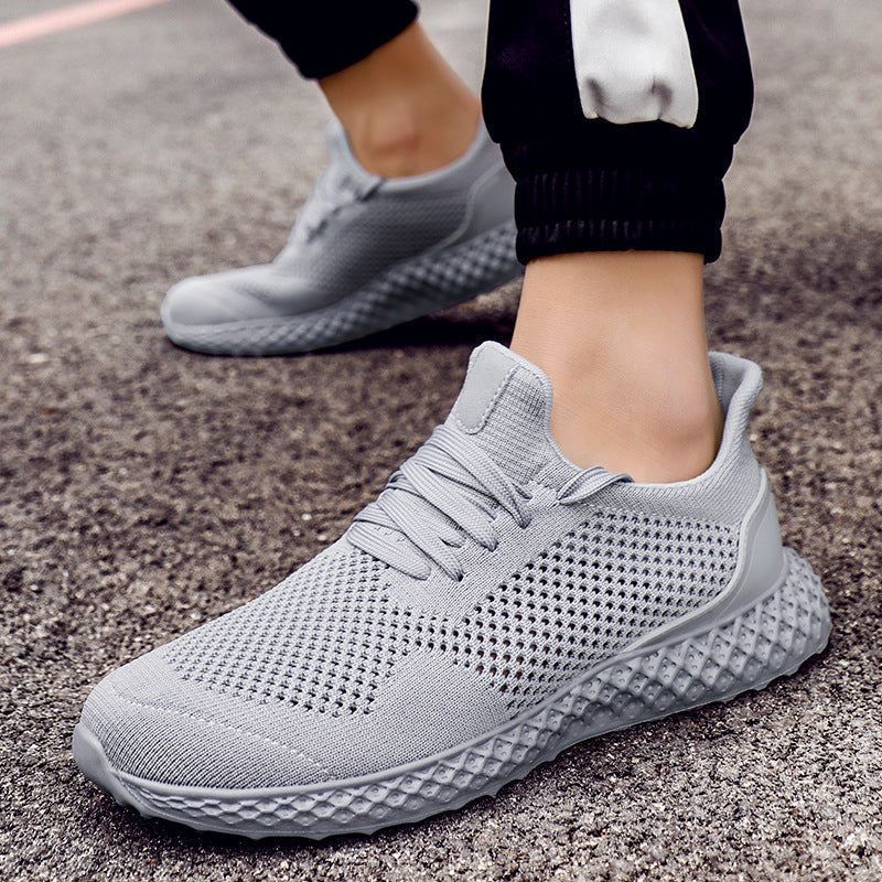 Lightweight Mesh Lace Up Sneakers for Men | Everyday Wear