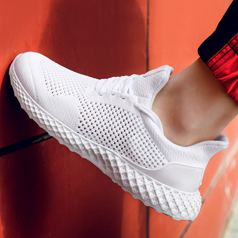 Lightweight Mesh Lace Up Sneakers for Men | Everyday Wear
