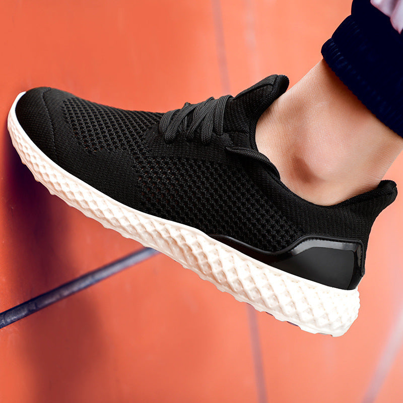 Lightweight Mesh Lace Up Sneakers for Men | Everyday Wear