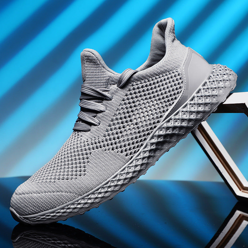 Lightweight Mesh Lace Up Sneakers for Men | Everyday Wear