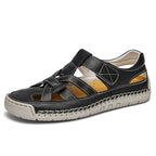 Quick Dry Velcro Strap Beach Sandals for Men | Summer Wear