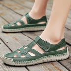 Quick Dry Velcro Strap Beach Sandals for Men | Summer Wear