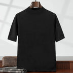 Lightweight Wool Knit Short Sleeve Base Shirt for Men | Spring and Summer Layering