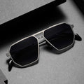 Lorènti Titanium Frame Geometric Sunglasses