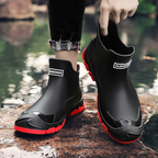 Men’s Waterproof Rain Boots with Grip Sole