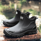Men’s Waterproof Rain Boots with Grip Sole