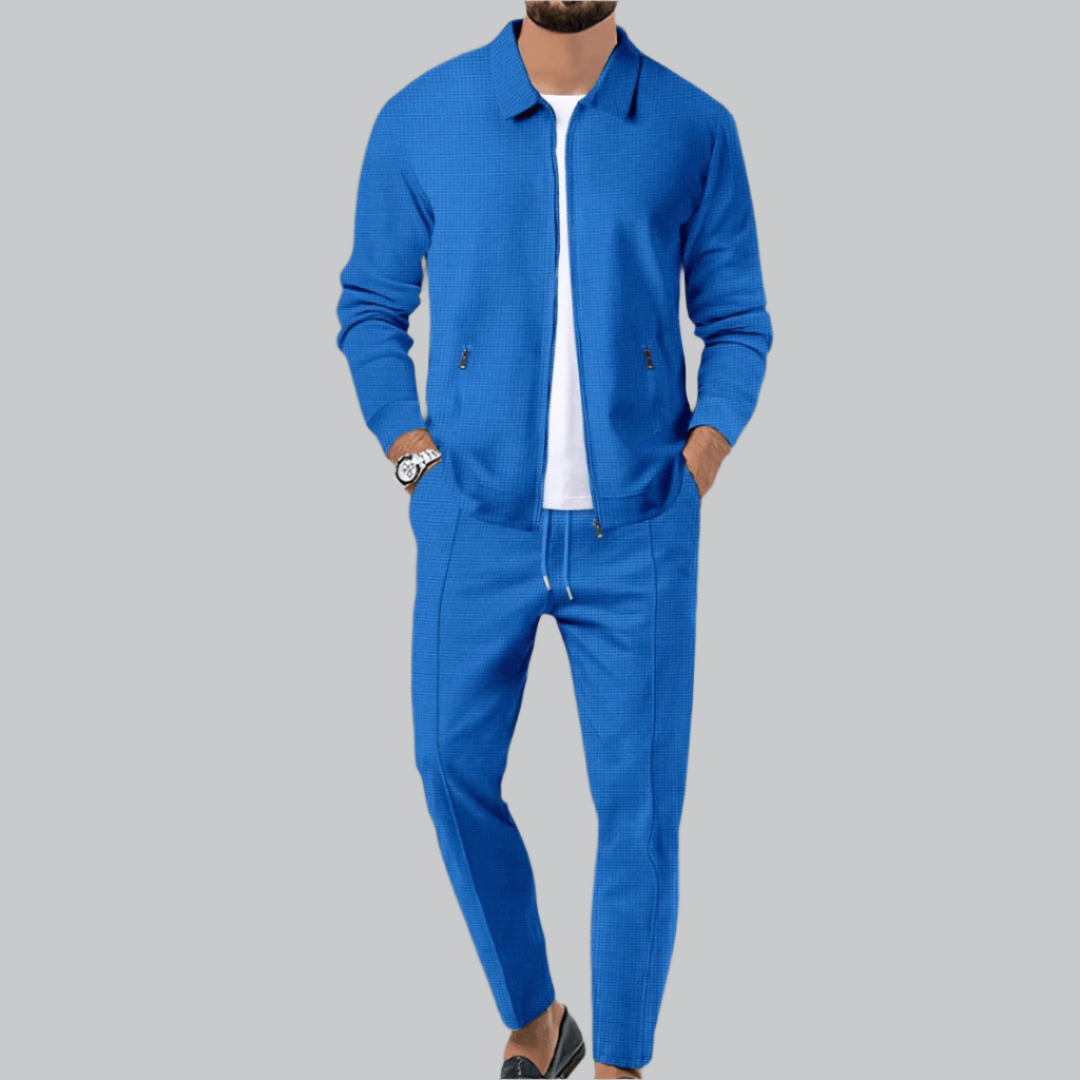Tailored Fit Modern Tracksuit Set for Men | Gym and Casual Wear