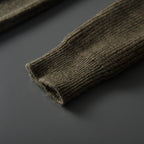 Cashmere High Collar Button Cardigan for Men | Business and Winter Wear