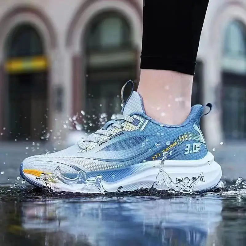 Fish Scale Mesh Soft Sole Trainers for Men | Walking and Training