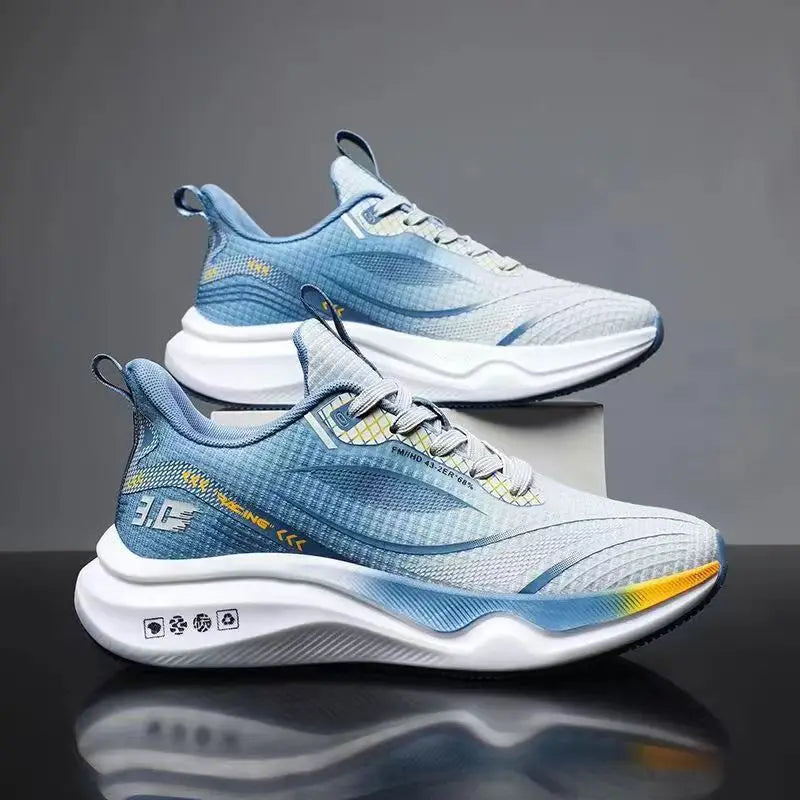 Fish Scale Mesh Soft Sole Trainers for Men | Walking and Training