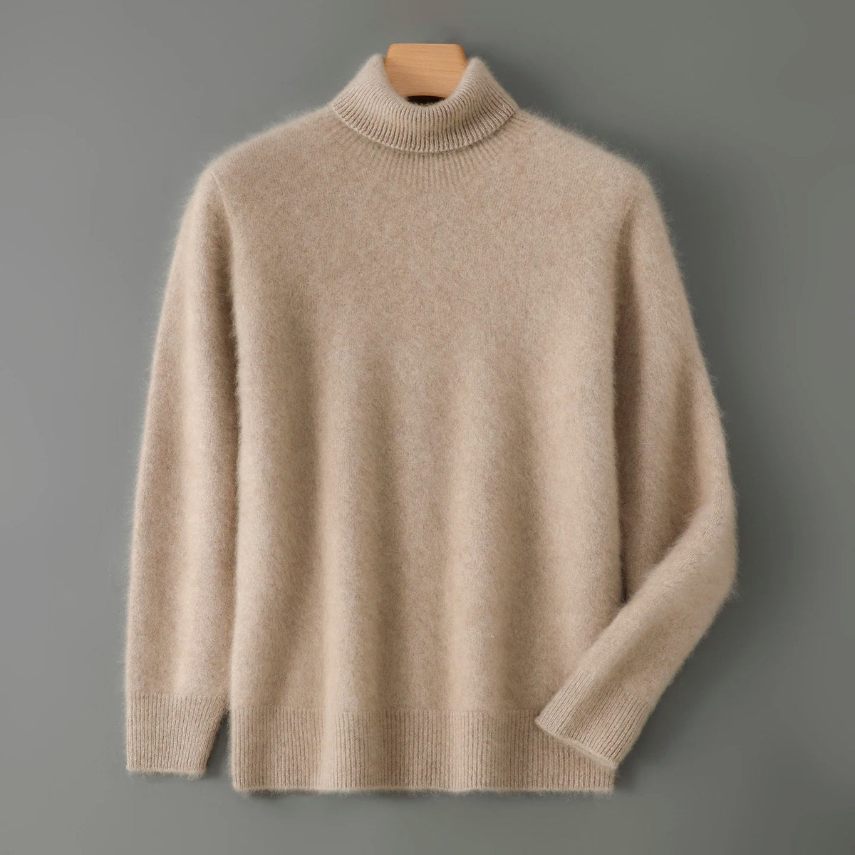 Soft Cashmere High Neck Sweater for Men | Business and Evening Wear