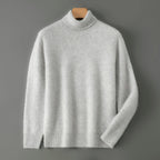 Soft Cashmere High Neck Sweater for Men | Business and Evening Wear