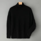 Soft Cashmere High Neck Sweater for Men | Business and Evening Wear