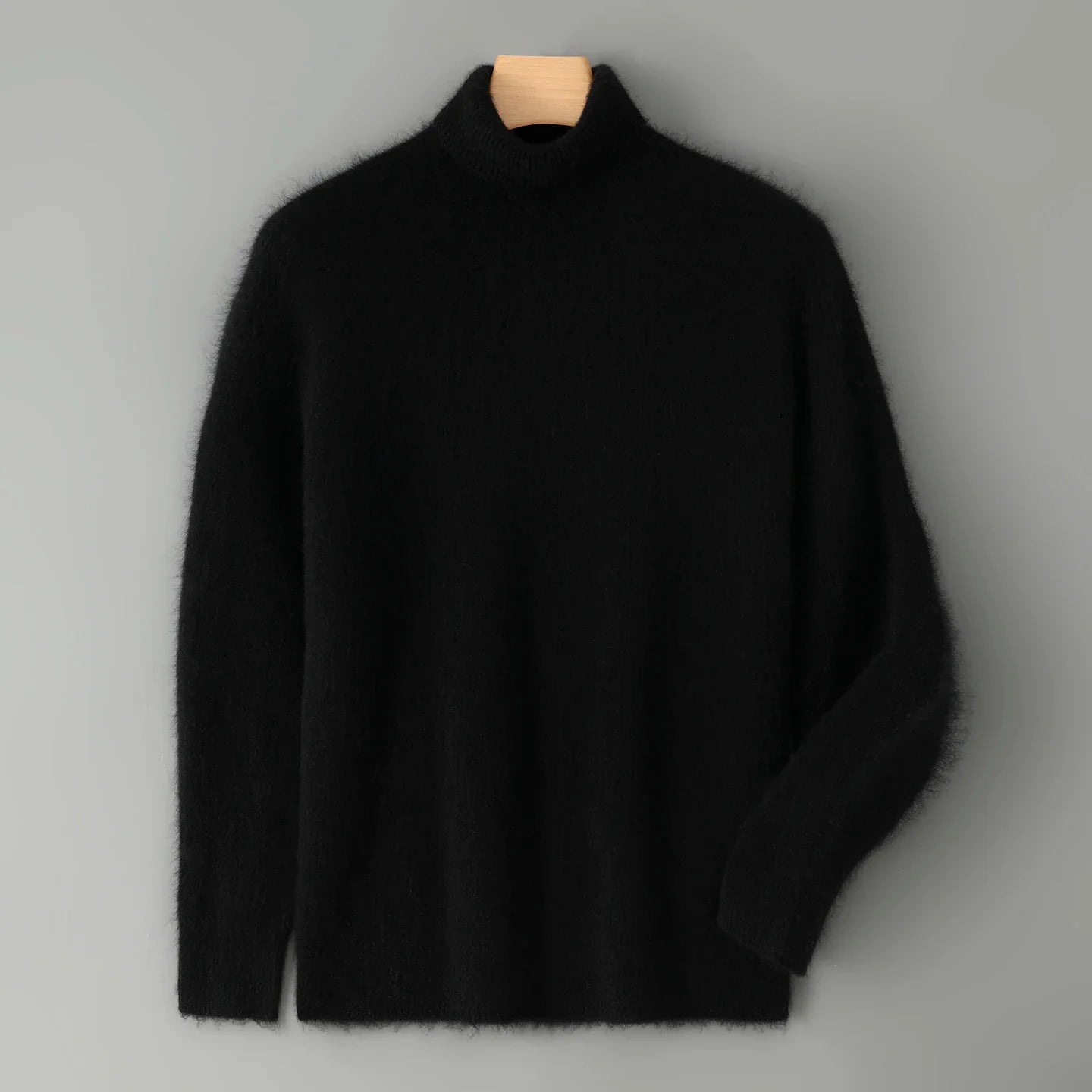 Soft Cashmere High Neck Sweater for Men | Business and Evening Wear